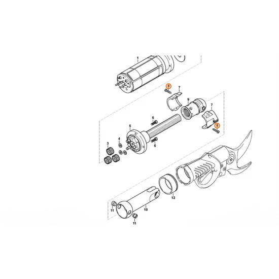 STIHL  Śruba P2x10 4861 951 9704